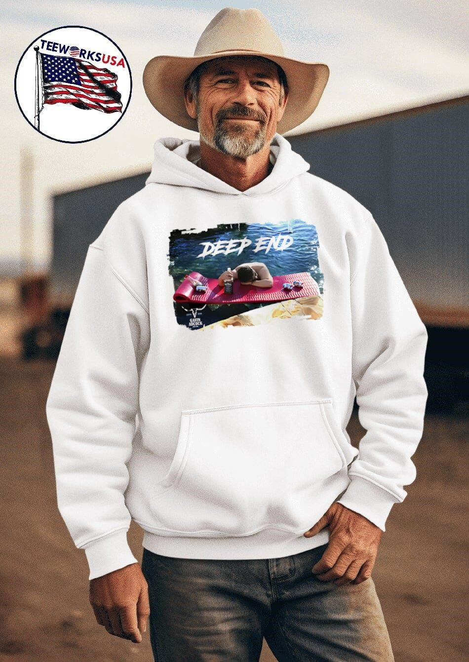 Gavin Adcock deep end - Adult & Kids T-Shirts, Sweatshirts & Hoodies apparel design preview 2