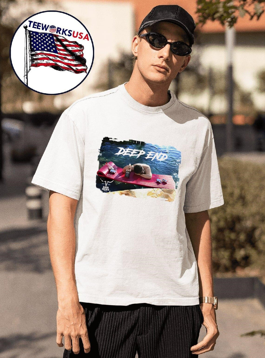 Gavin Adcock deep end - Adult & Kids T-Shirts, Sweatshirts & Hoodies apparel design preview 1
