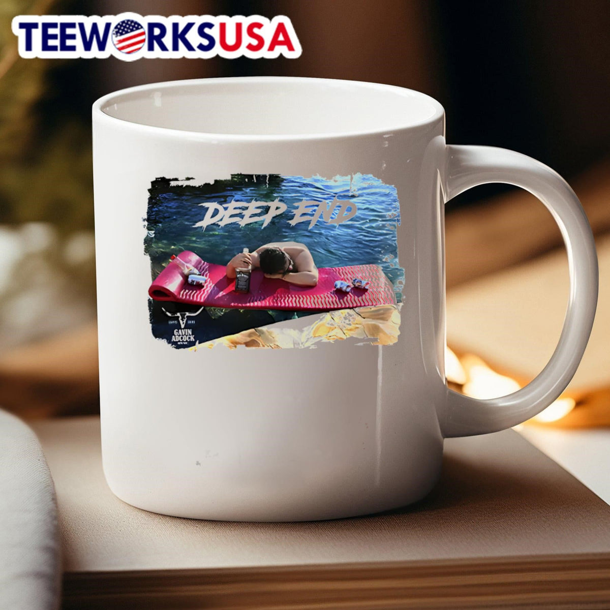 Gavin Adcock deep end - Adult & Kids T-Shirts, Sweatshirts & Hoodies apparel design preview 4