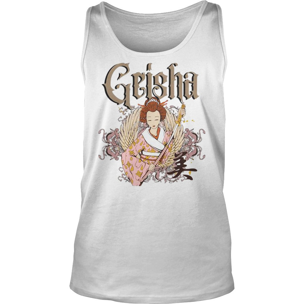 Geisha Retro - Adult & Kids T-Shirts, Sweatshirts & Hoodies apparel design preview 3