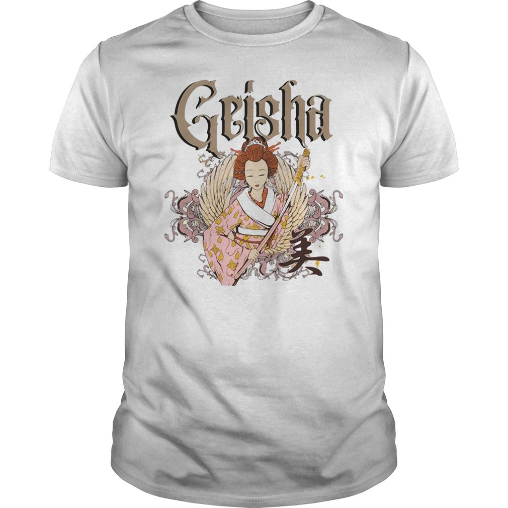 Geisha Retro - Adult & Kids T-Shirts, Sweatshirts & Hoodies apparel design preview 1