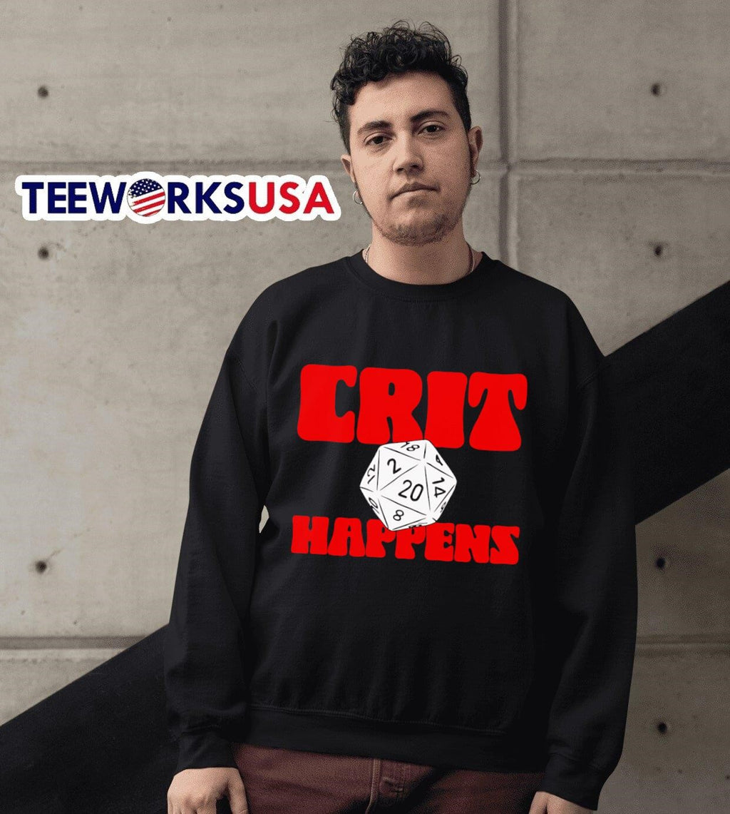 GenCon Crit happens - Adult & Kids T-Shirts, Sweatshirts & Hoodies apparel design preview 6