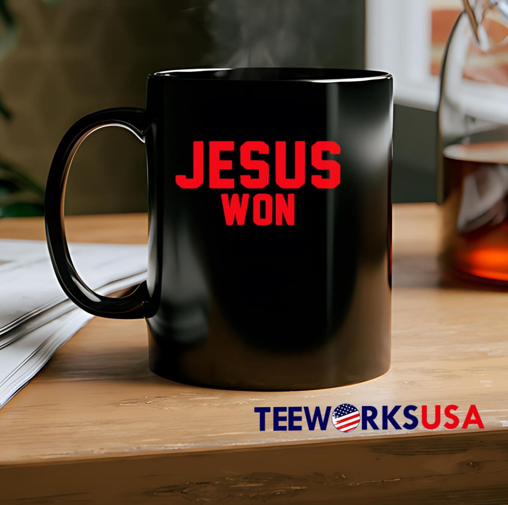 Georgia Bulldogs One Nation Under God Jesus Won - Adult & Kids T-Shirts, Sweatshirts & Hoodies apparel design preview 2