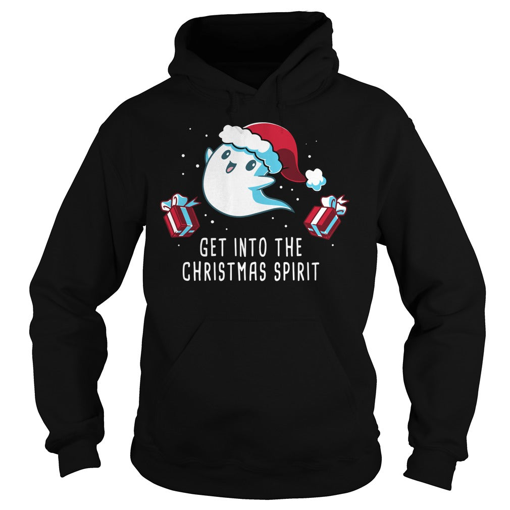 Get Into The Christmas Spirit - Adult & Kids T-Shirts, Sweatshirts & Hoodies apparel design preview 4