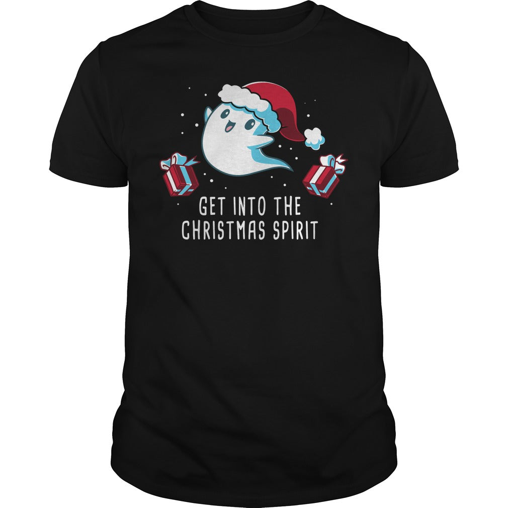 Get Into The Christmas Spirit - Adult & Kids T-Shirts, Sweatshirts & Hoodies apparel design preview 1