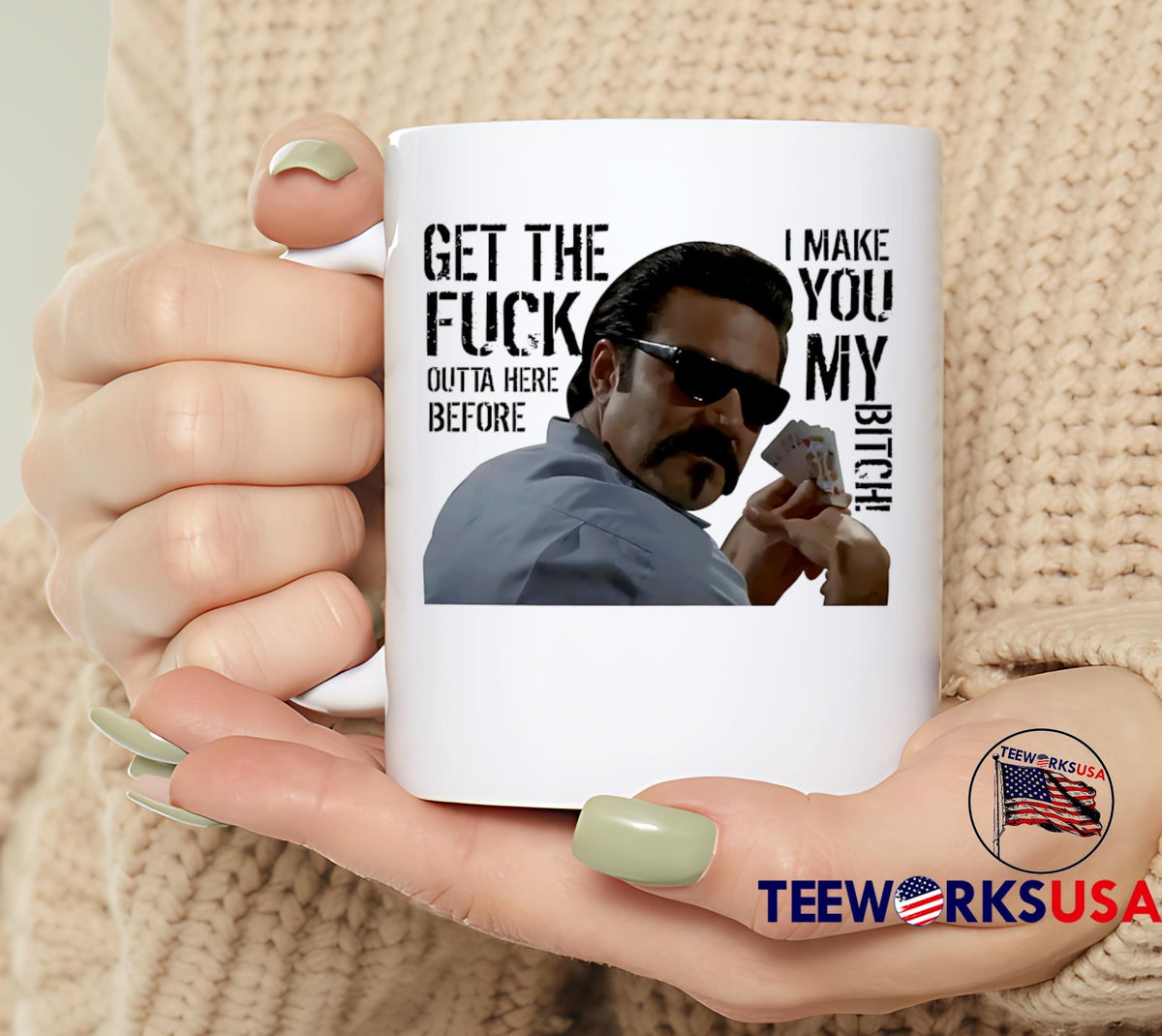 Get the fuck outta here before I make you my bitch - Adult & Kids T-Shirts, Sweatshirts & Hoodies apparel design preview 6