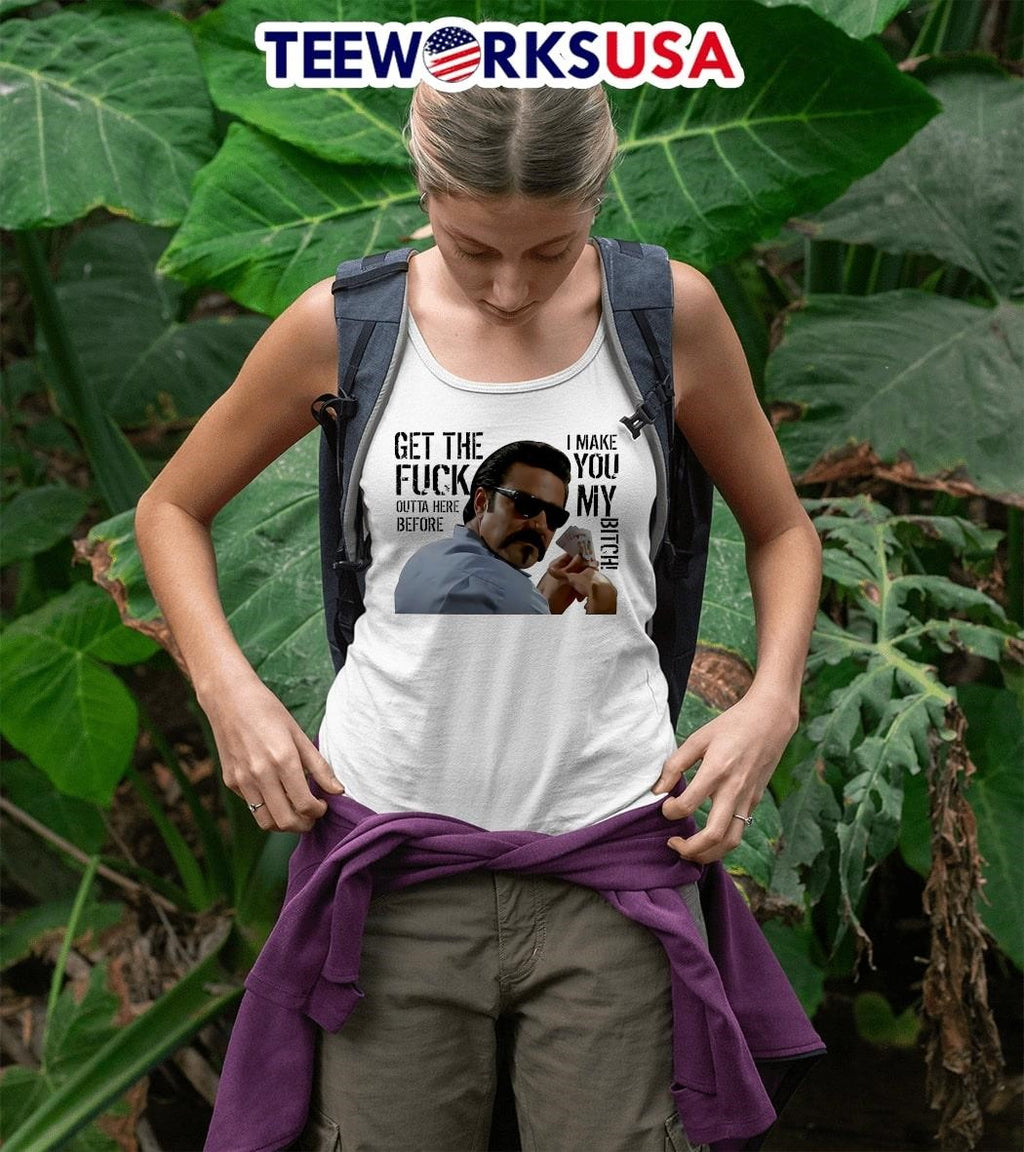 Get the fuck outta here before I make you my bitch - Adult & Kids T-Shirts, Sweatshirts & Hoodies apparel design preview 5