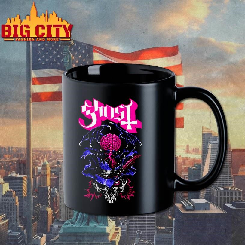 Ghost Bat In The Brain US Skeletour 2026 - Adult & Kids T-Shirts, Sweatshirts & Hoodies apparel design preview 3