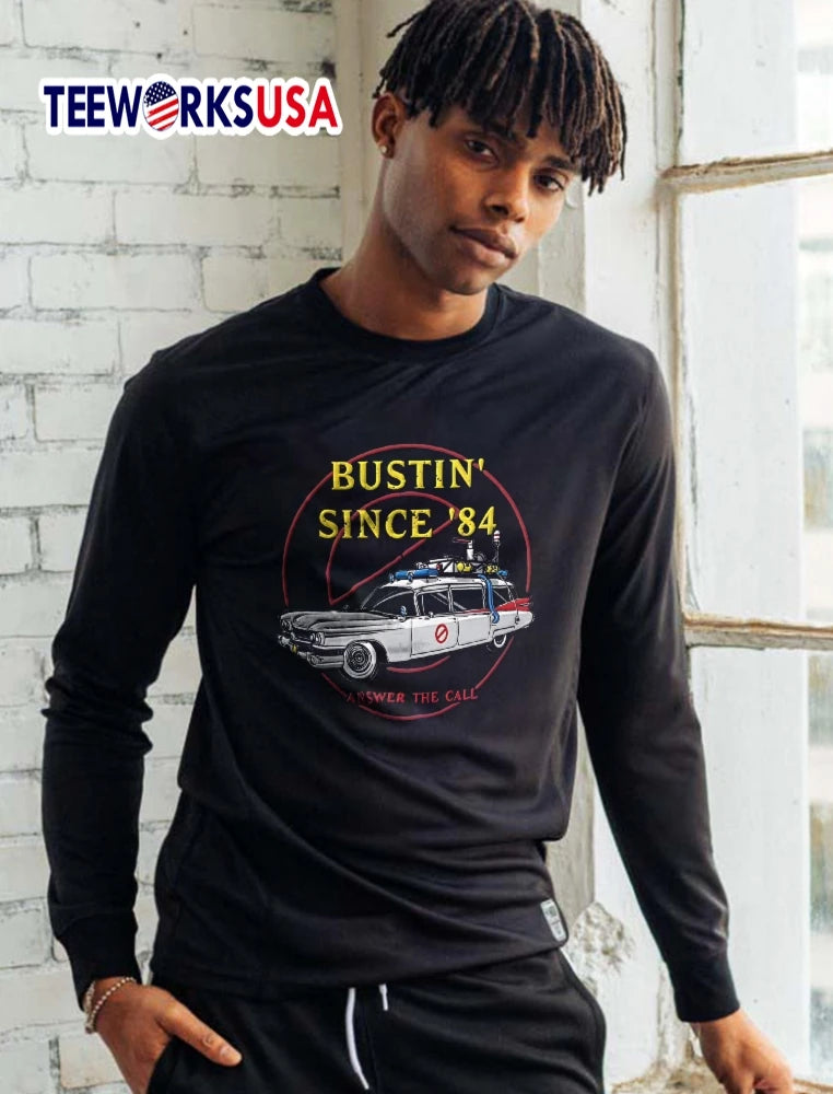 Ghostbusters Bustin Since 84 Answer The Call - Adult & Kids T-Shirts, Sweatshirts & Hoodies apparel design preview 5