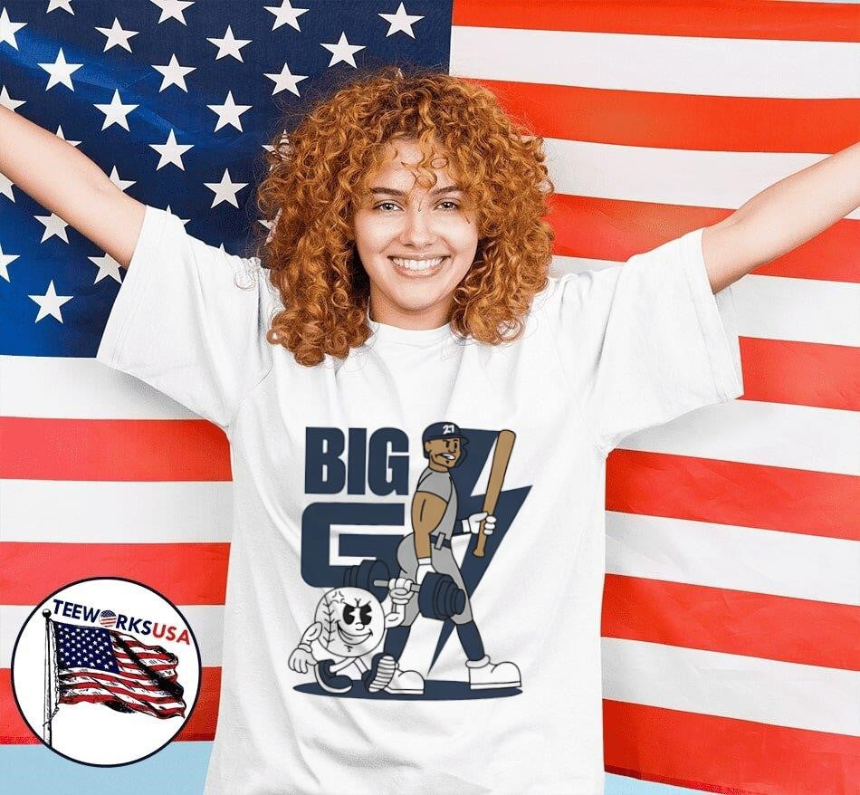 Giancarlo Stanton Big G summer cartoon - Adult & Kids T-Shirts, Sweatshirts & Hoodies apparel design preview 7