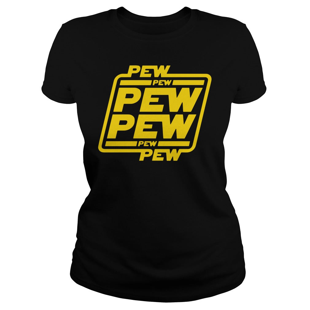 Gildan Star Wars Pew - Adult & Kids T-Shirts, Sweatshirts & Hoodies apparel design preview 2