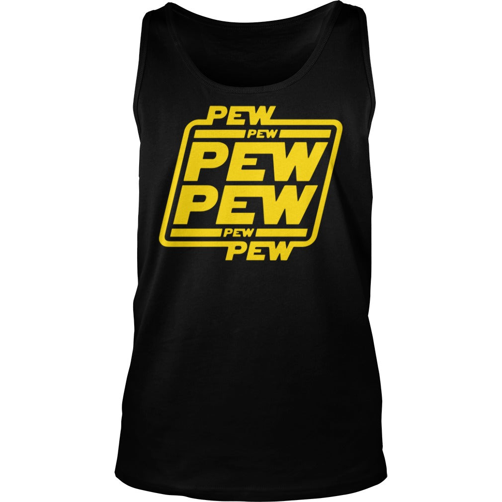 Gildan Star Wars Pew - Adult & Kids T-Shirts, Sweatshirts & Hoodies apparel design preview 3
