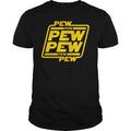 Gildan Star Wars Pew - Adult & Kids T-Shirts, Sweatshirts & Hoodies apparel design preview 1