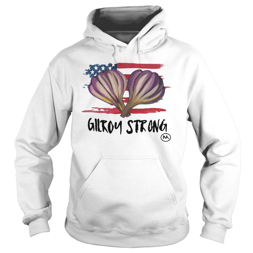 Gilroy Strong White - Adult & Kids T-Shirts, Sweatshirts & Hoodies apparel design preview 4