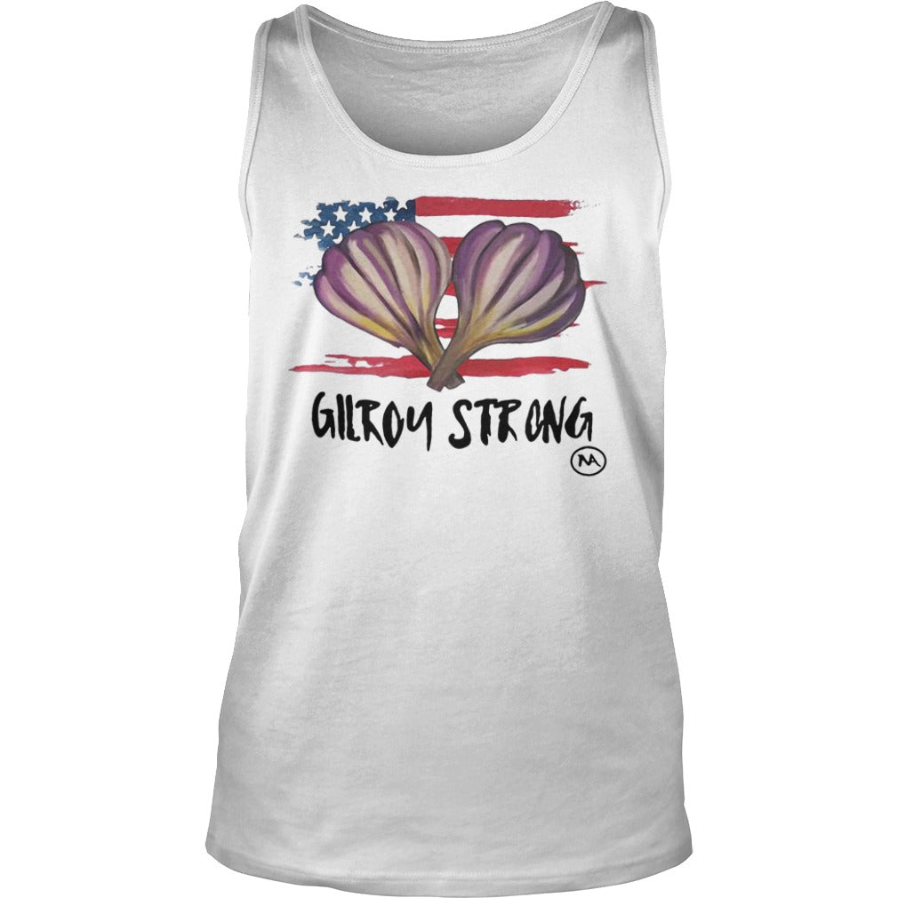 Gilroy Strong White - Adult & Kids T-Shirts, Sweatshirts & Hoodies apparel design preview 3