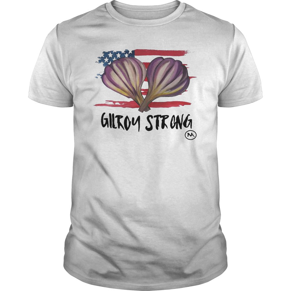 Gilroy Strong White - Adult & Kids T-Shirts, Sweatshirts & Hoodies apparel design preview 1
