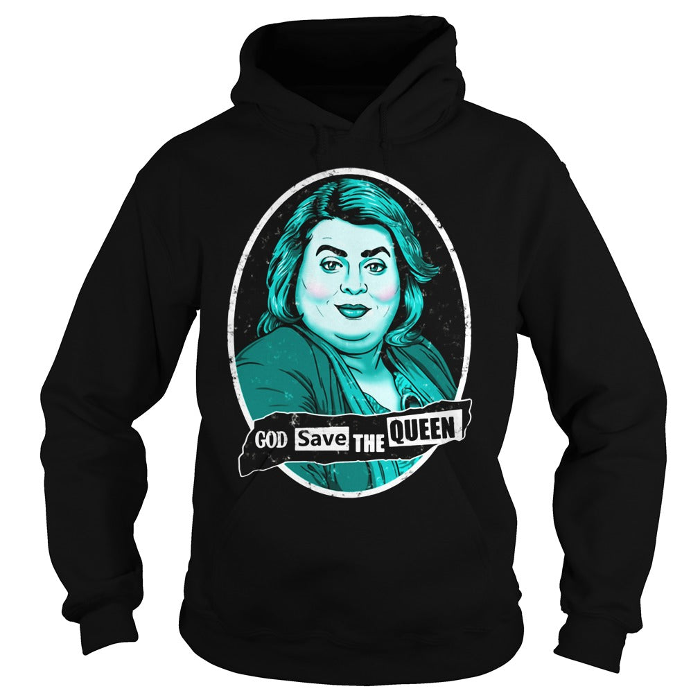 God Save The Queen Paquita - Adult & Kids T-Shirts, Sweatshirts & Hoodies apparel design preview 4