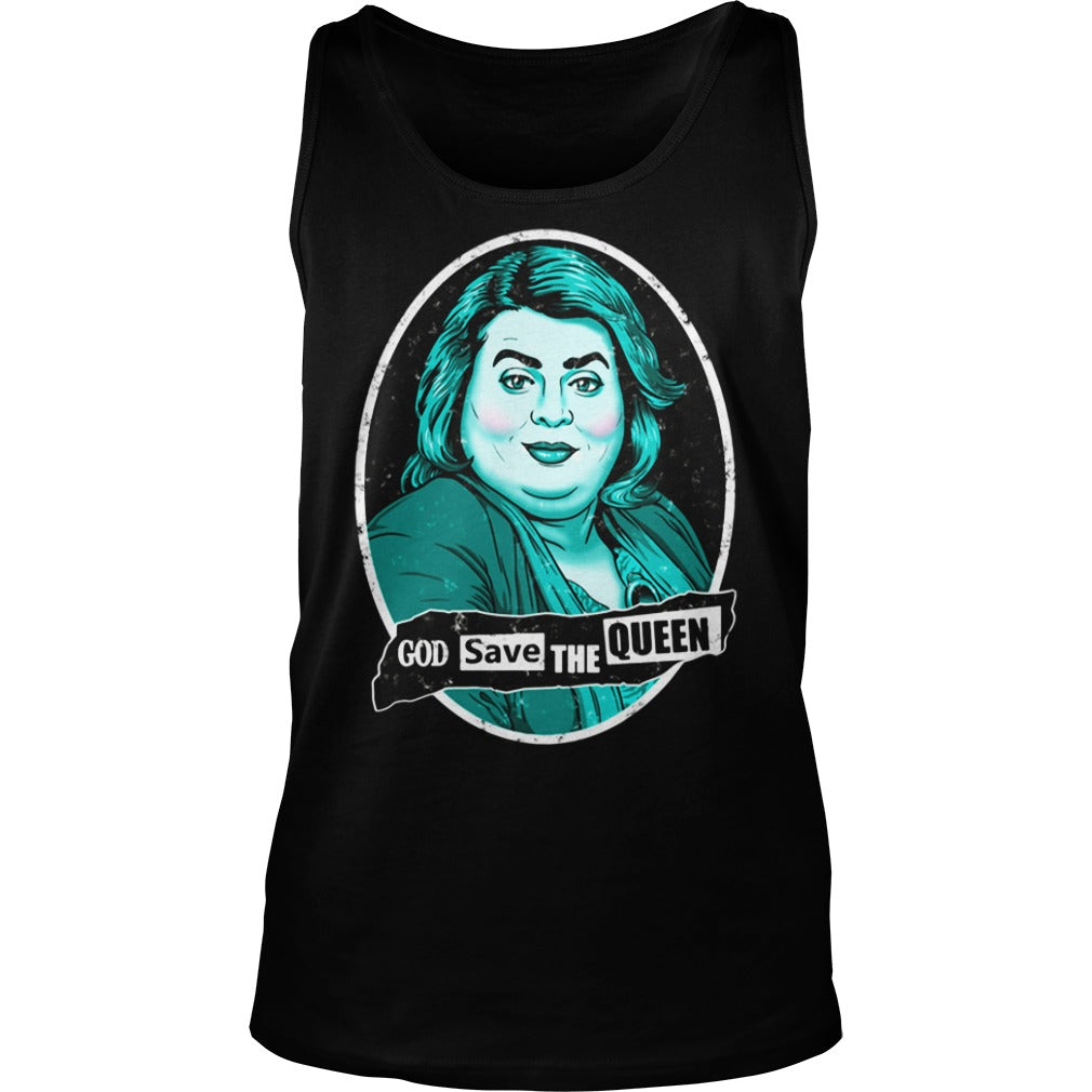 God Save The Queen Paquita - Adult & Kids T-Shirts, Sweatshirts & Hoodies apparel design preview 3