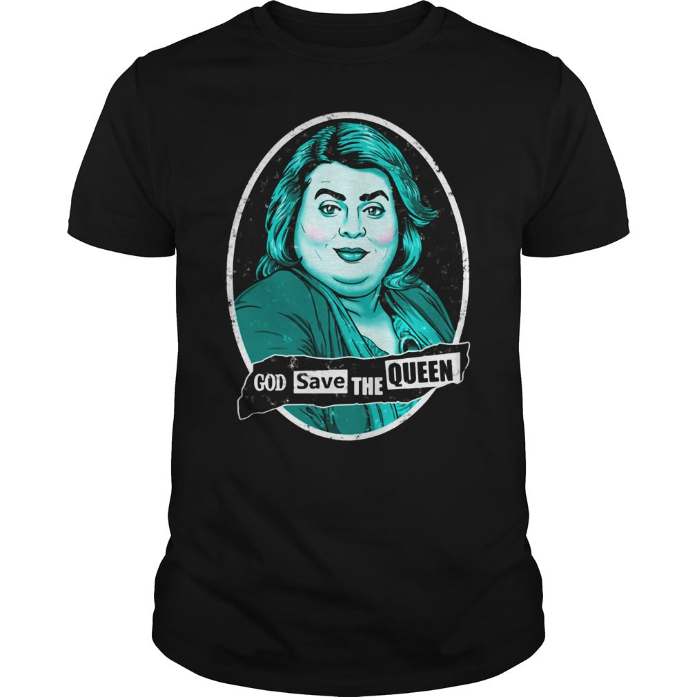 God Save The Queen Paquita - Adult & Kids T-Shirts, Sweatshirts & Hoodies apparel design preview 1