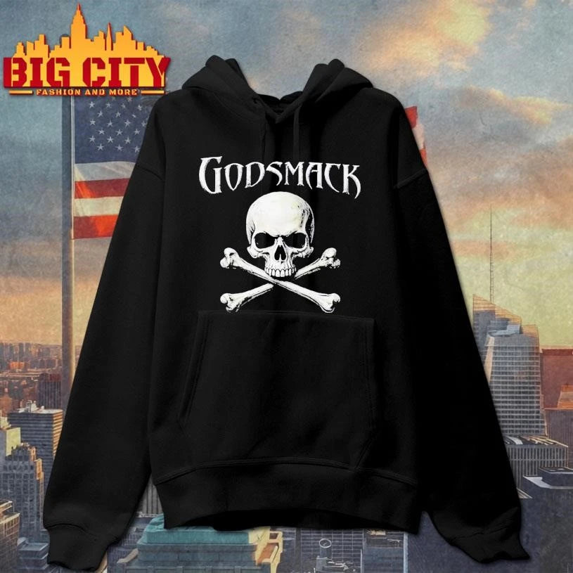 Godsmack Boston Bad Boys Skull - Adult & Kids T-Shirts, Sweatshirts & Hoodies apparel design preview 2