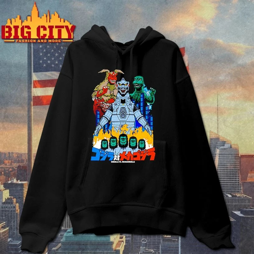Godzilla Vs Mechagodzilla New 2025 - Adult & Kids T-Shirts, Sweatshirts & Hoodies apparel design preview 2