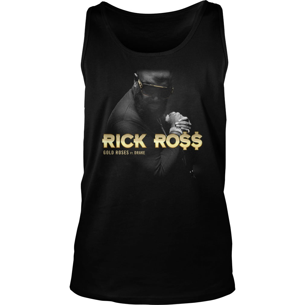 Gold Roses Rick Ross - Adult & Kids T-Shirts, Sweatshirts & Hoodies apparel design preview 3