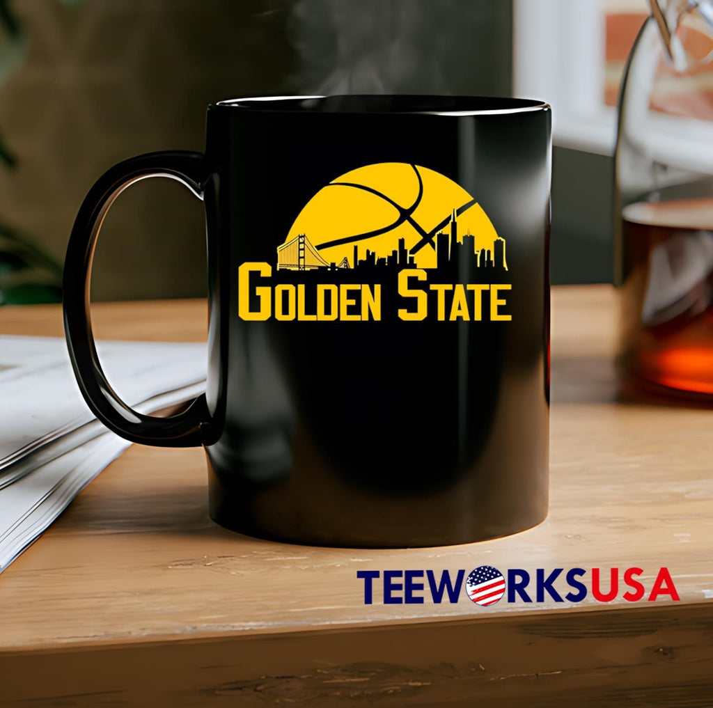 Golden State Warriors Cityscape Skyline style 2025 - Adult & Kids T-Shirts, Sweatshirts & Hoodies apparel design preview 2