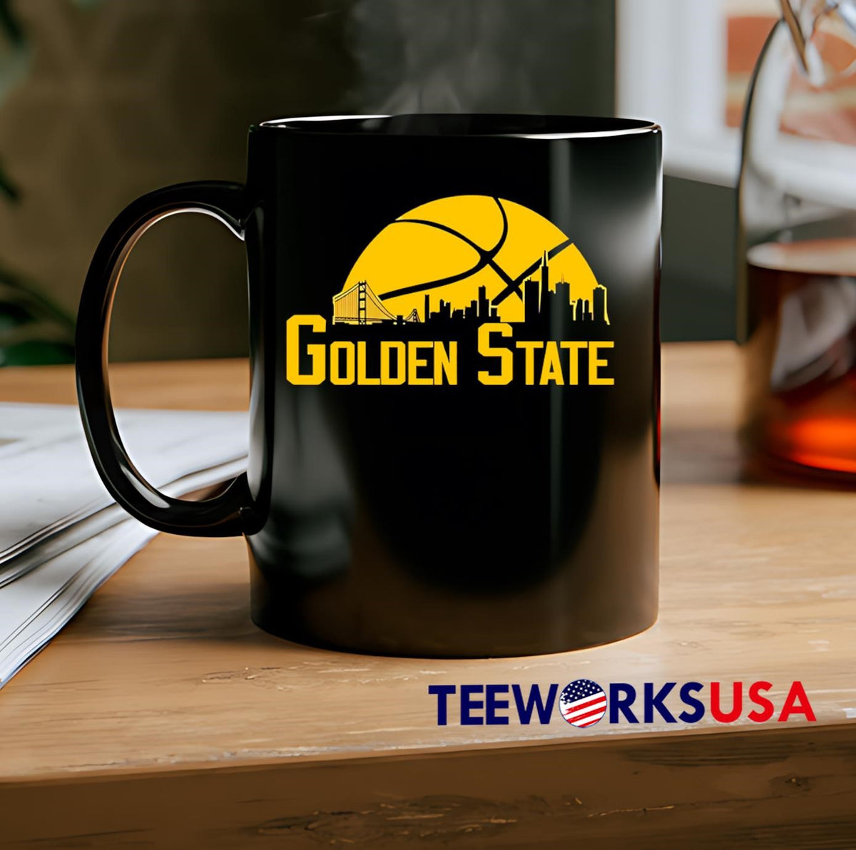 Golden State Warriors Cityscape Skyline style 2025 - Adult & Kids T-Shirts, Sweatshirts & Hoodies apparel design preview 2
