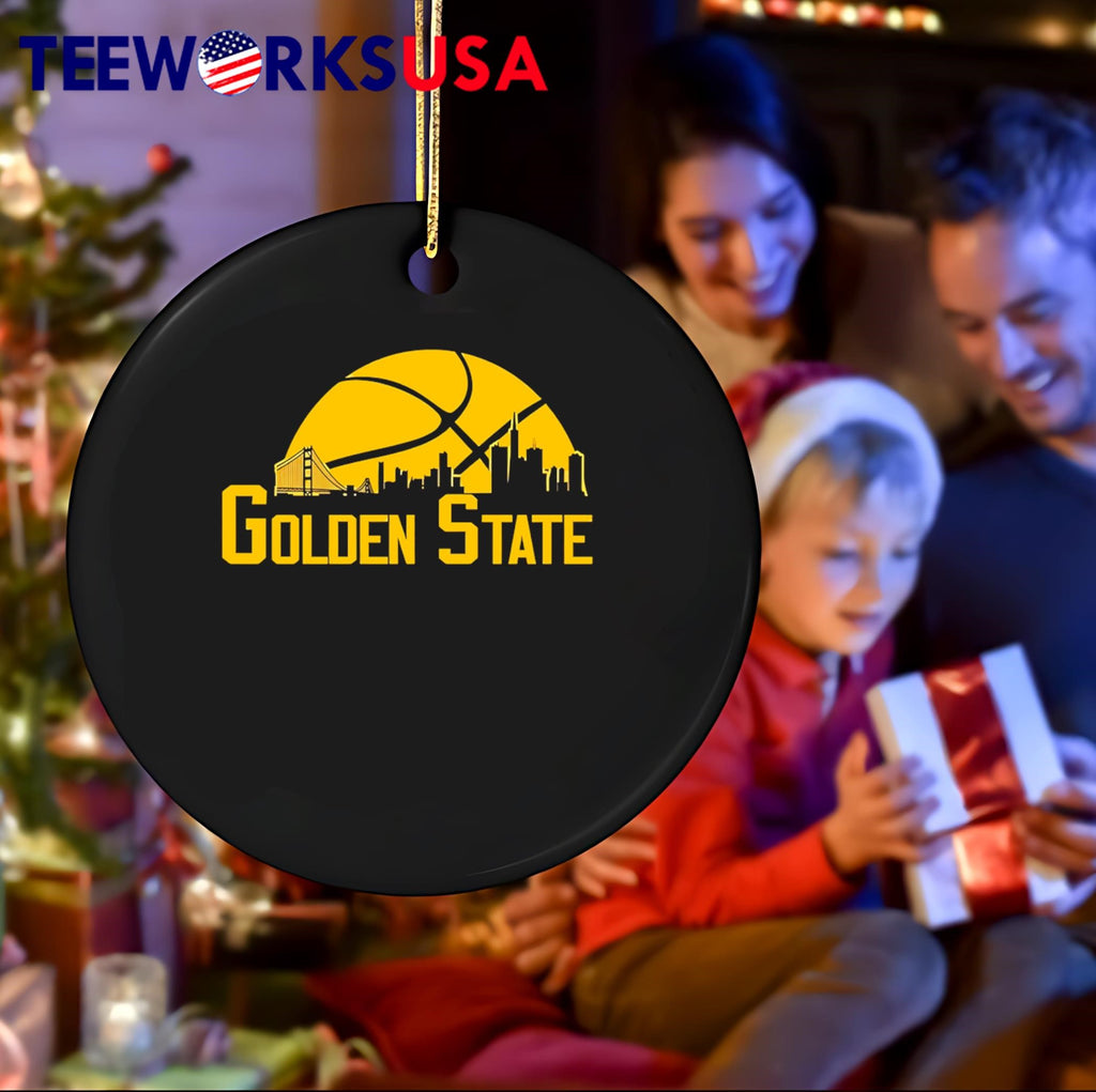 Golden State Warriors Cityscape Skyline style 2025 - Adult & Kids T-Shirts, Sweatshirts & Hoodies apparel design preview 4