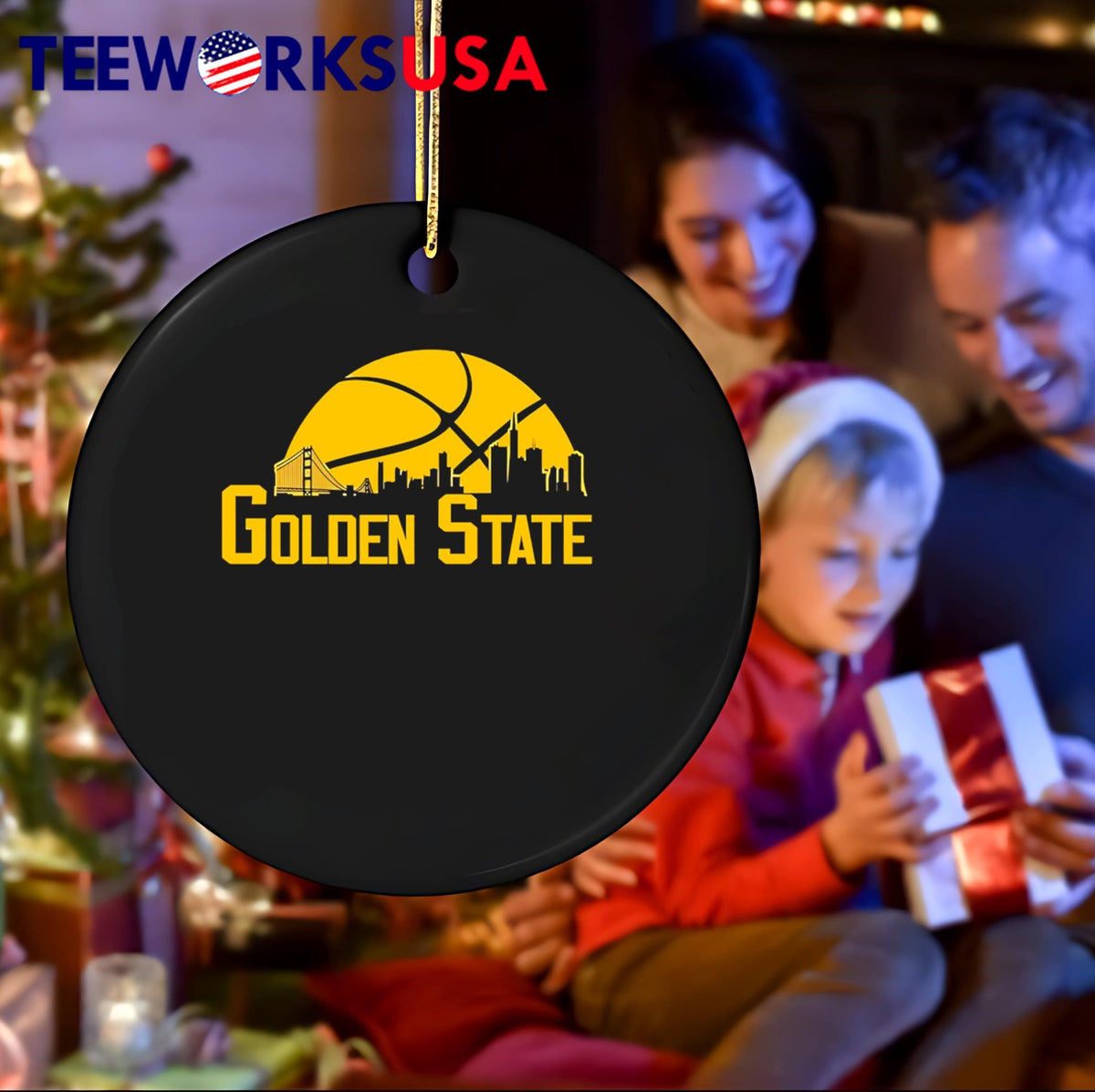 Golden State Warriors Cityscape Skyline style 2025 - Adult & Kids T-Shirts, Sweatshirts & Hoodies apparel design preview 4