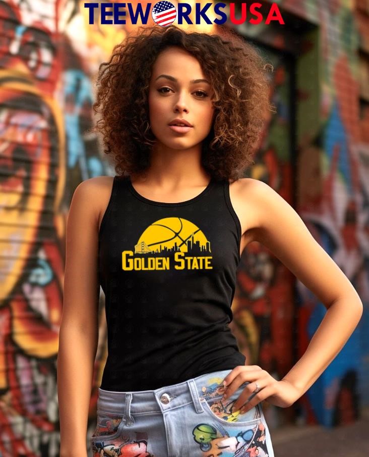 Golden State Warriors Cityscape Skyline style 2025 - Adult & Kids T-Shirts, Sweatshirts & Hoodies apparel design preview 7