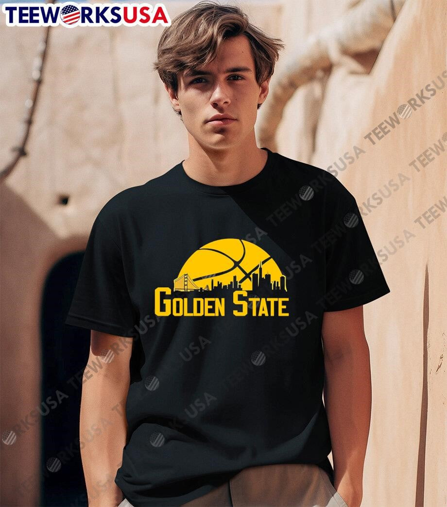Golden State Warriors Cityscape Skyline style 2025 - Adult & Kids T-Shirts, Sweatshirts & Hoodies apparel design preview 1