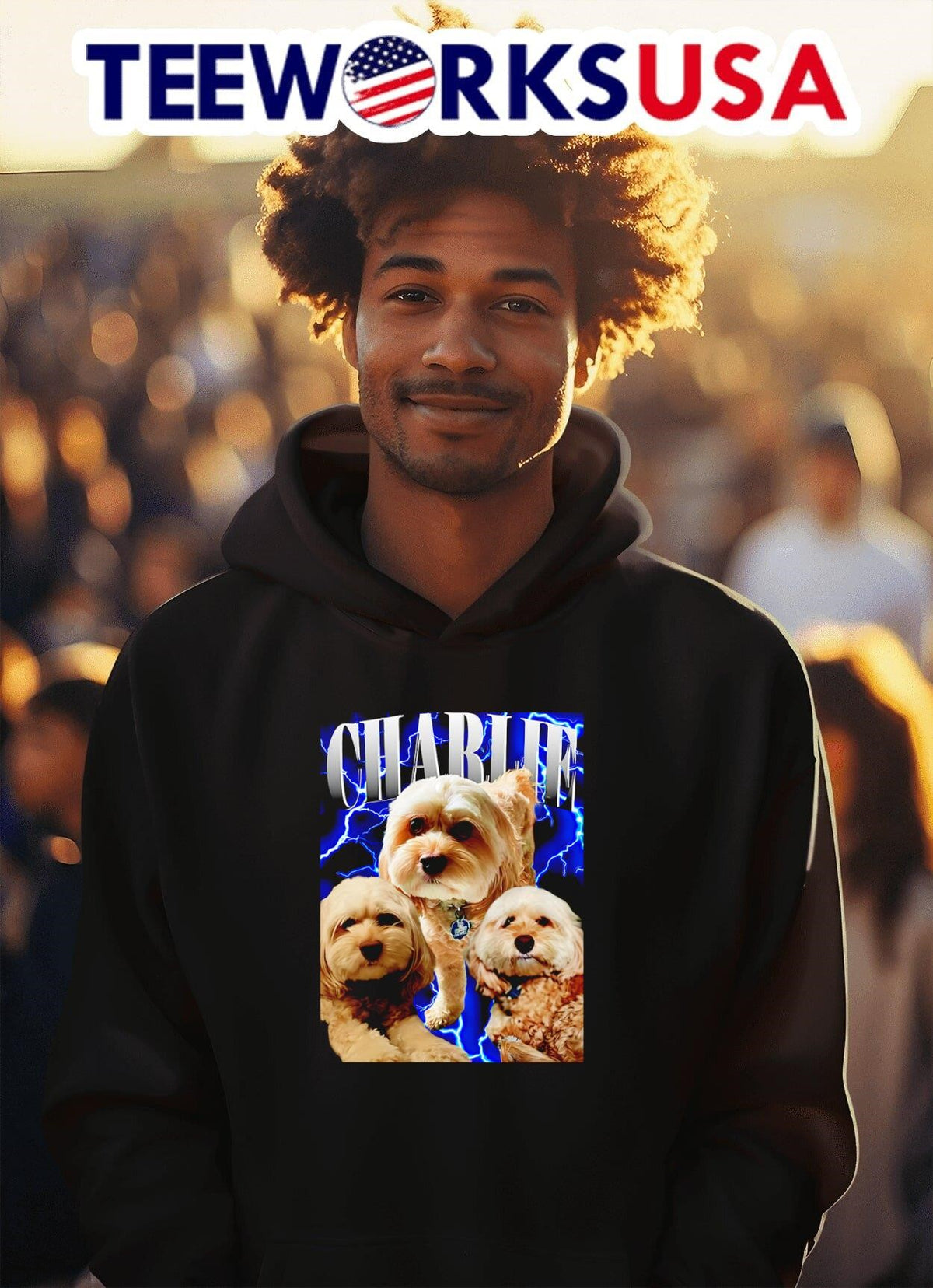 Good boy Charlie - Adult & Kids T-Shirts, Sweatshirts & Hoodies apparel design preview 2