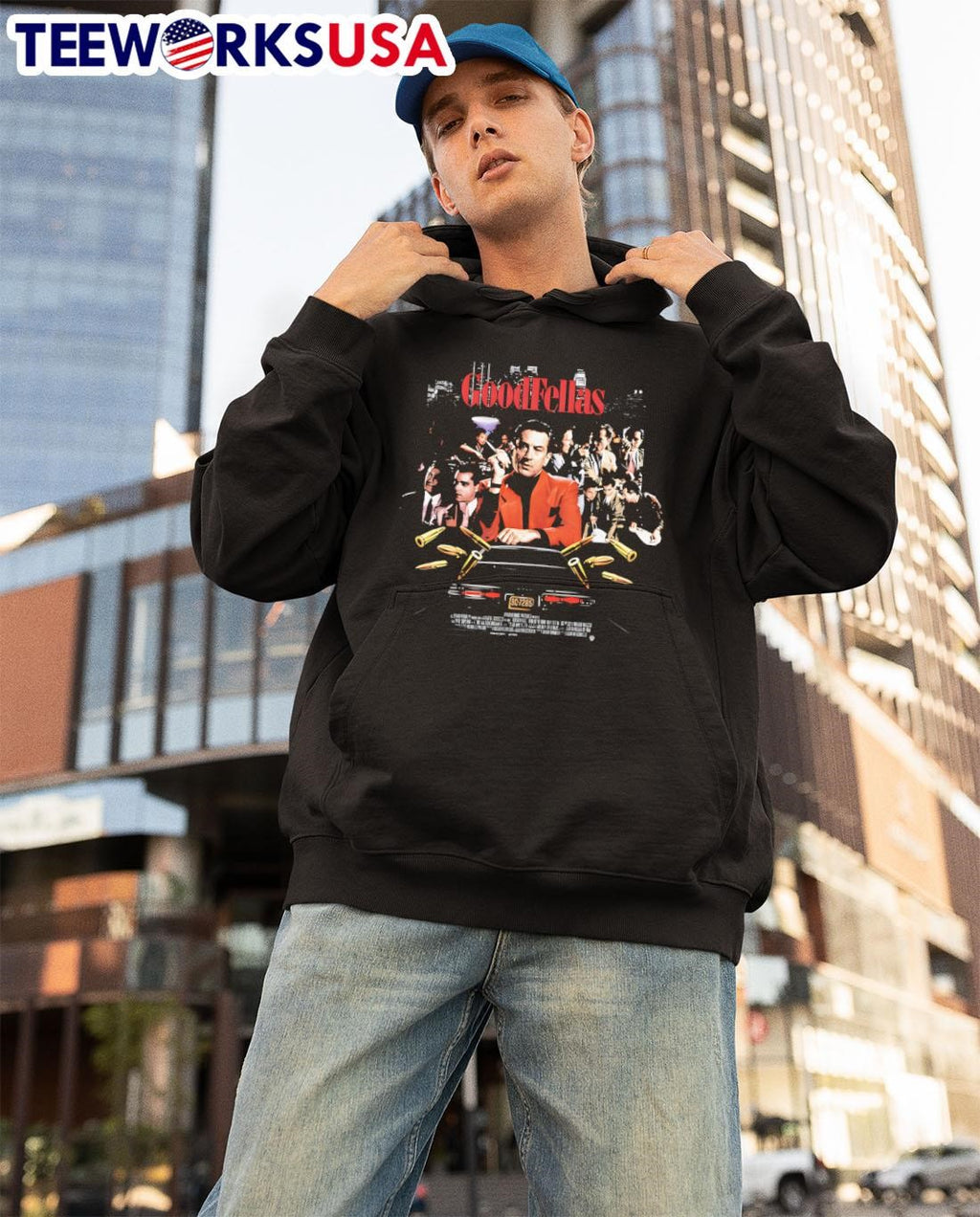 Goodfellas graphic - Adult & Kids T-Shirts, Sweatshirts & Hoodies apparel design preview 3