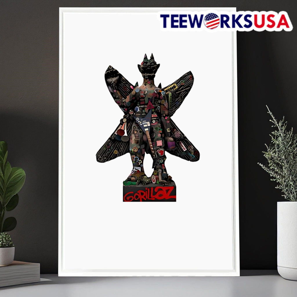 Gorillaz Pazuzu - Adult & Kids T-Shirts, Sweatshirts & Hoodies apparel design preview 6