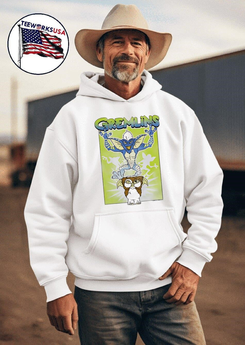 Gremlins be afraid - Adult & Kids T-Shirts, Sweatshirts & Hoodies apparel design preview 2