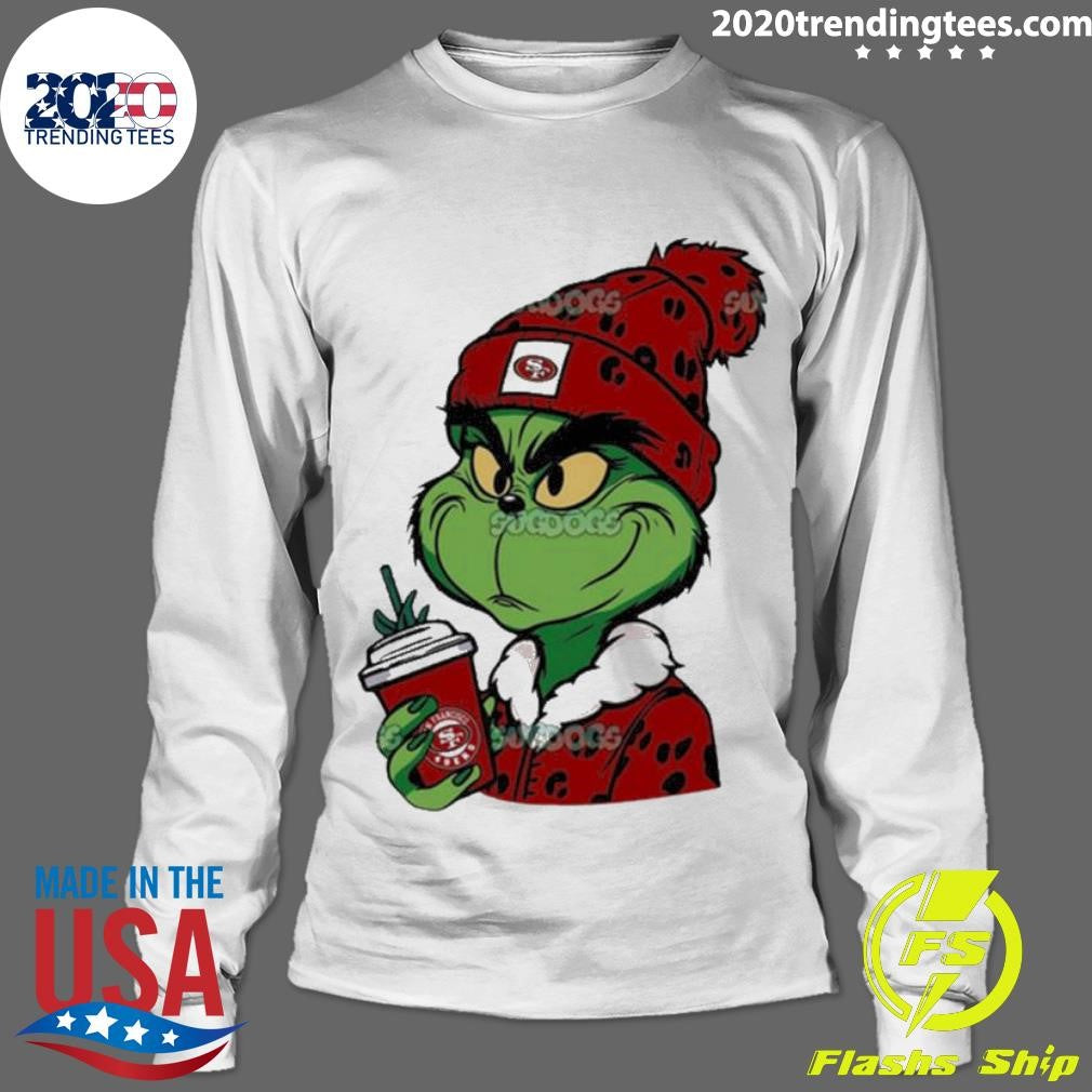 Grinch Boujee San Francisco 49ers - Adult & Kids T-Shirts, Sweatshirts & Hoodies apparel design preview 4