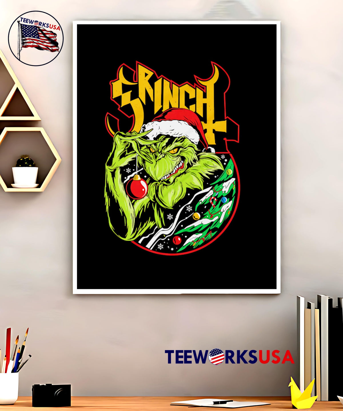 Grinch Whoville Christmas Fest - Adult & Kids T-Shirts, Sweatshirts & Hoodies apparel design preview 5
