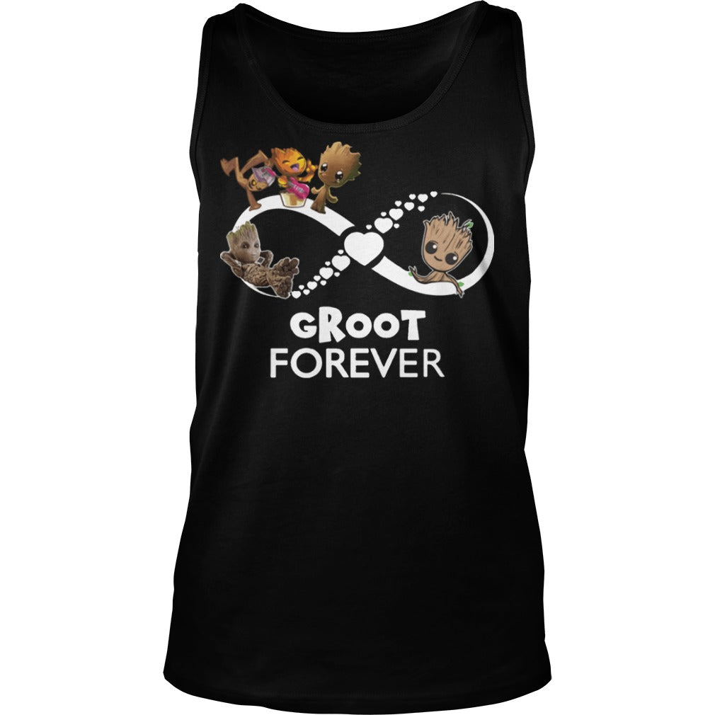 Groot Forever Black - Adult & Kids T-Shirts, Sweatshirts & Hoodies apparel design preview 3