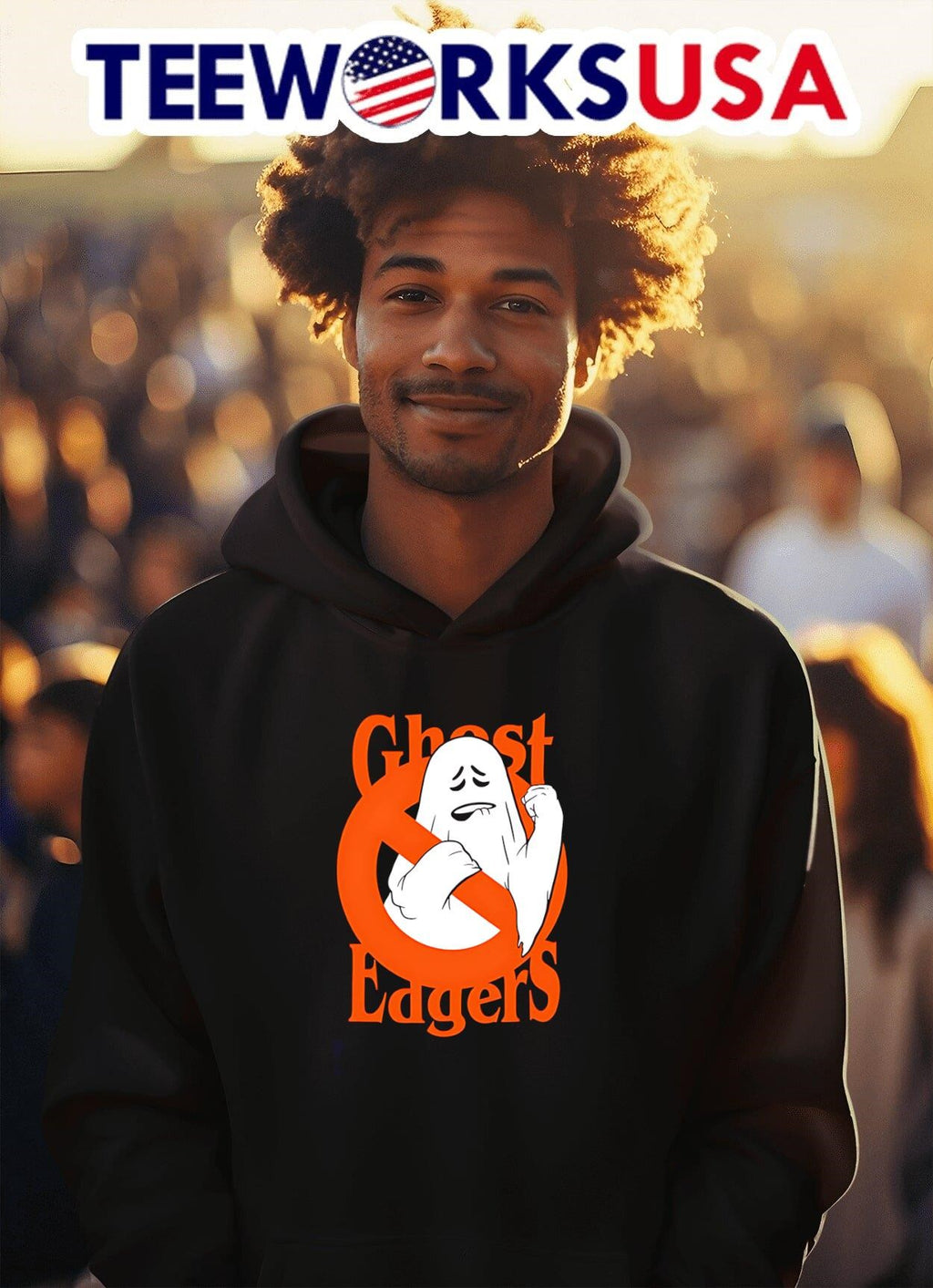 Groovygavin Ghost Edgers - Adult & Kids T-Shirts, Sweatshirts & Hoodies apparel design preview 2