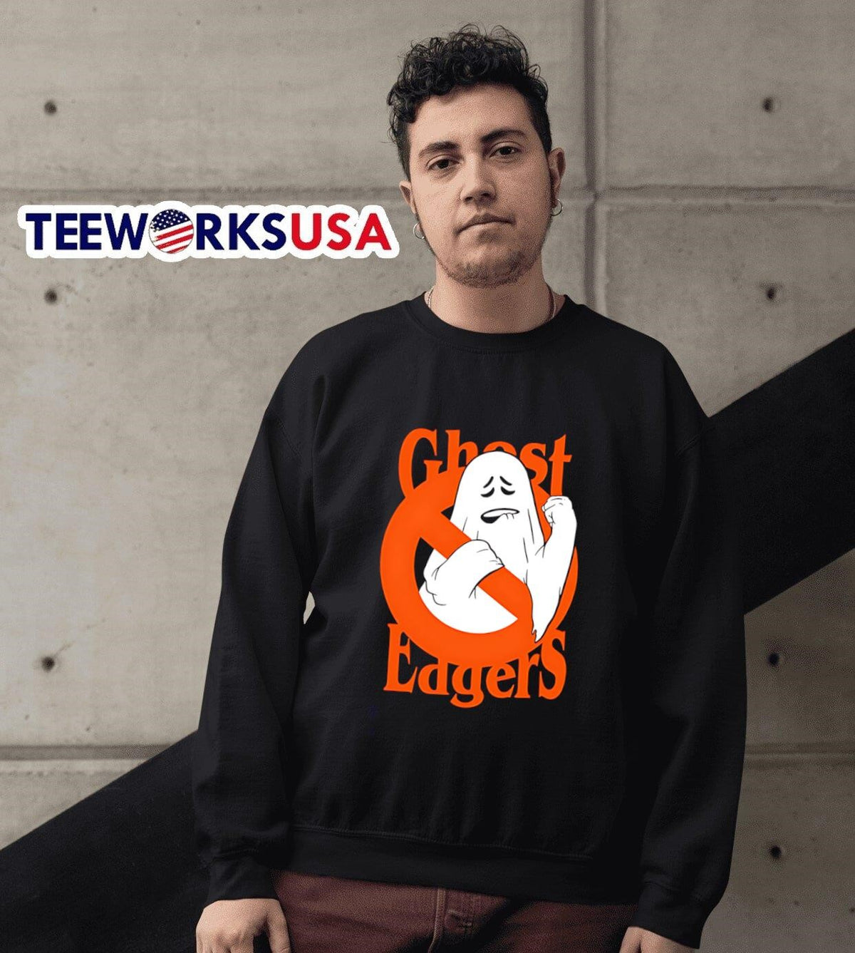 Groovygavin Ghost Edgers - Adult & Kids T-Shirts, Sweatshirts & Hoodies apparel design preview 6