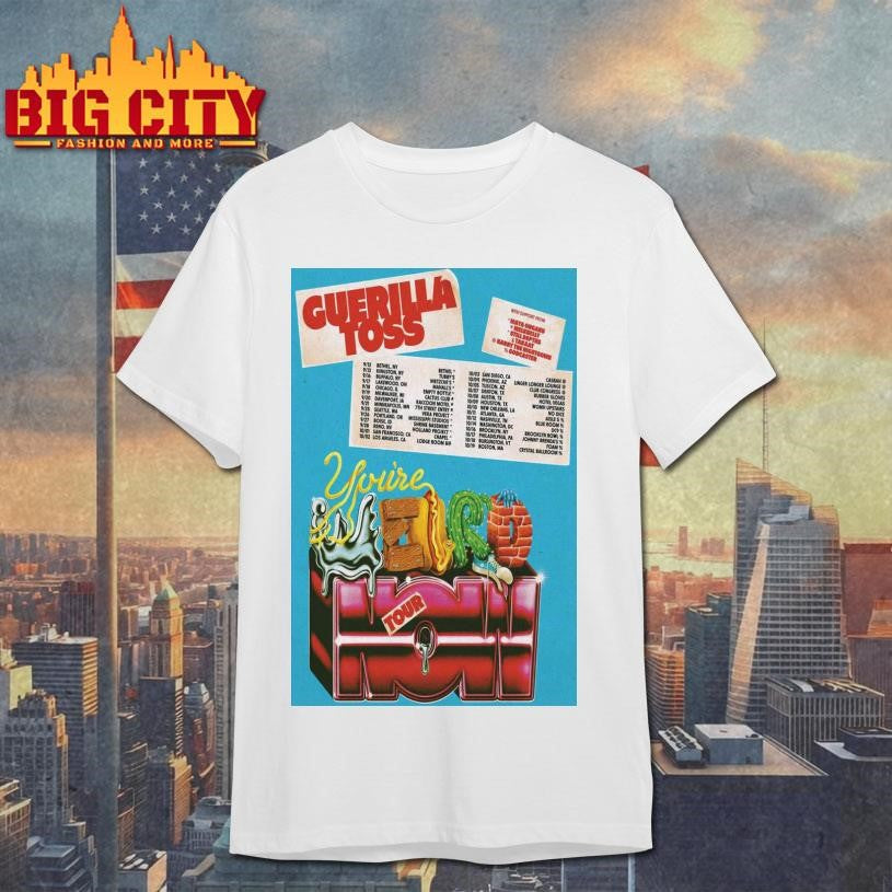 Guerilla Toss Fall Tour 2025 Poster - Adult & Kids T-Shirts, Sweatshirts & Hoodies apparel design preview 1