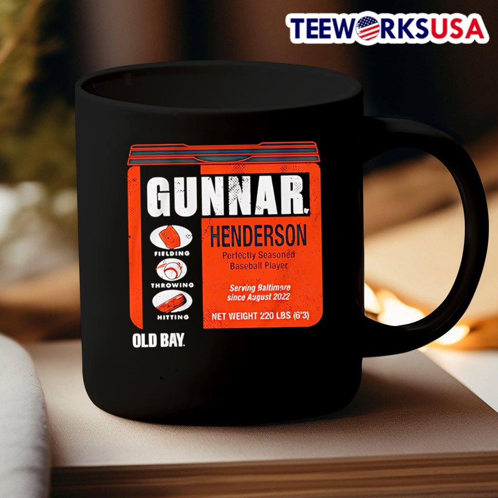 Gunnar Henderson Old Bay Can - Adult & Kids T-Shirts, Sweatshirts & Hoodies apparel design preview 3