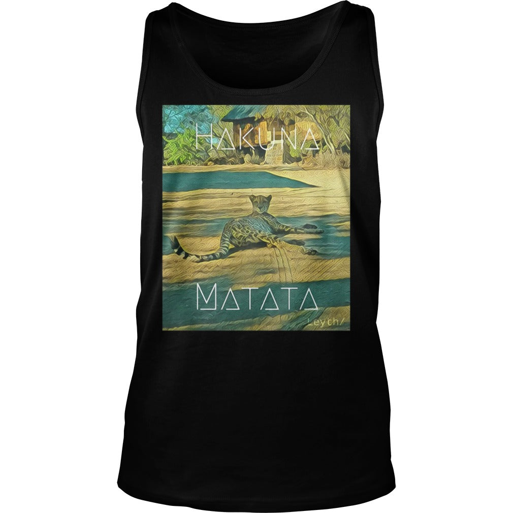 Hakuna Matata Leopard - Adult & Kids T-Shirts, Sweatshirts & Hoodies apparel design preview 3