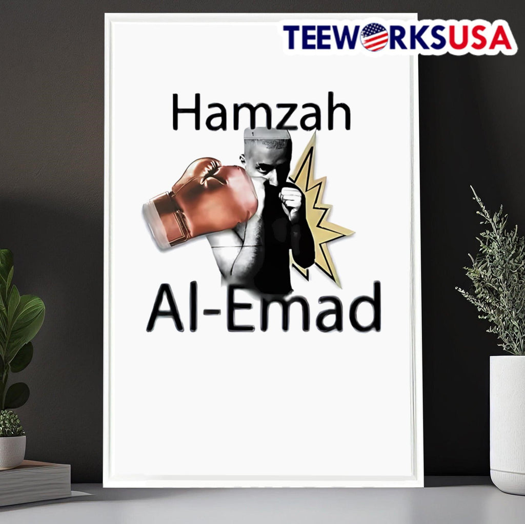 Hamzah Al-Emad boxing - Adult & Kids T-Shirts, Sweatshirts & Hoodies apparel design preview 6
