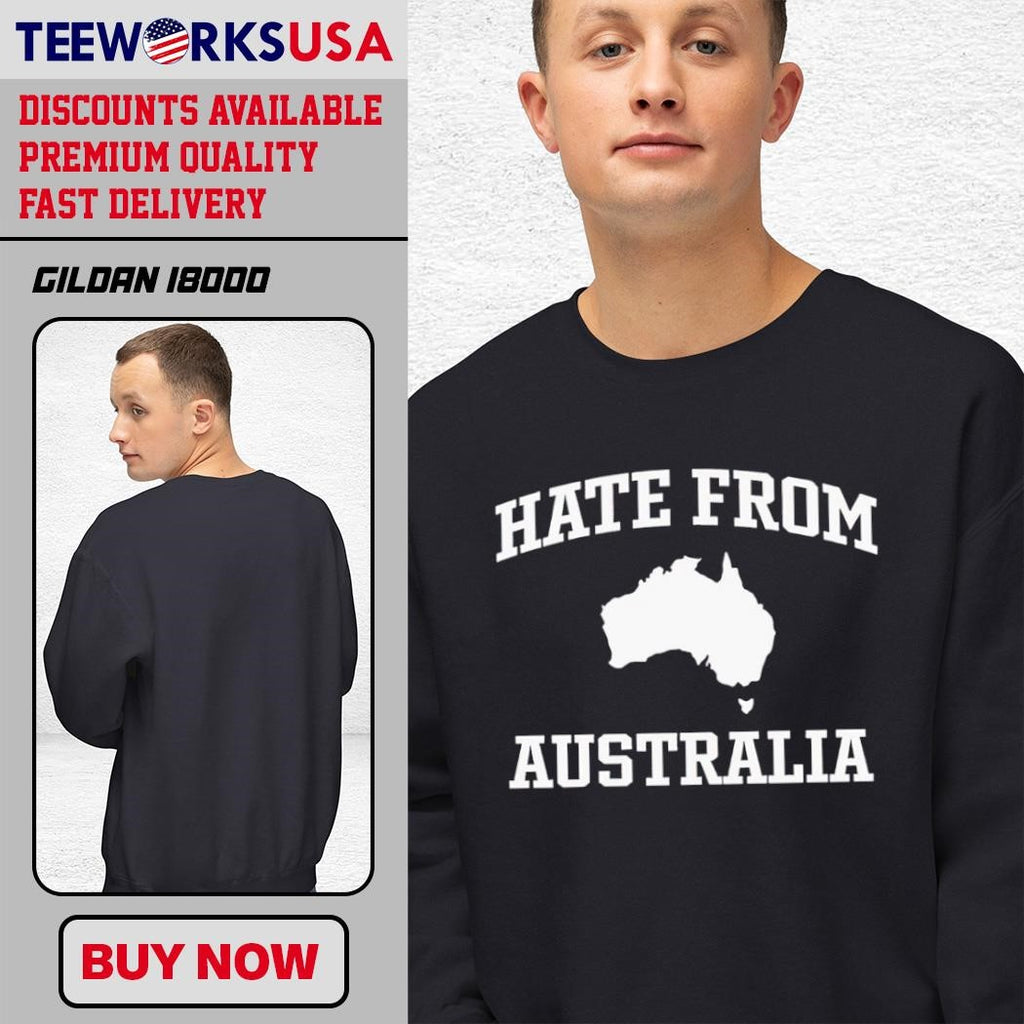 Hate From Australia Tom Segura Trend - Adult & Kids T-Shirts, Sweatshirts & Hoodies apparel design preview 3
