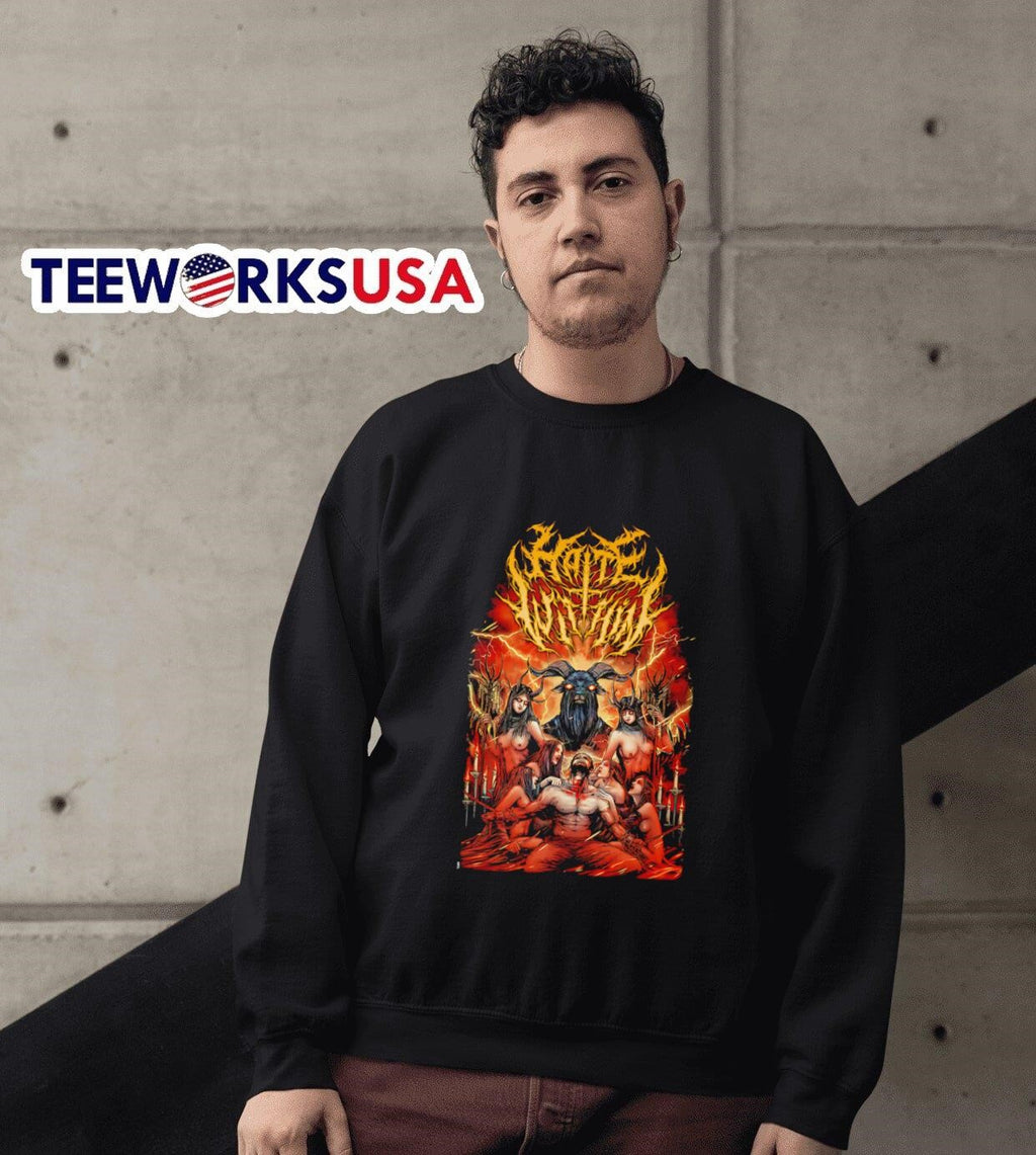 Hate Within Tomb of the Tormentor - Adult & Kids T-Shirts, Sweatshirts & Hoodies apparel design preview 6