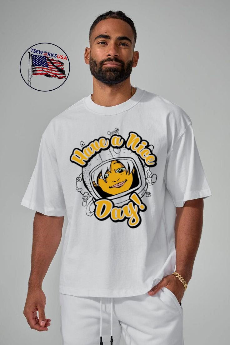 Have a Nice Day art comic - Adult & Kids T-Shirts, Sweatshirts & Hoodies apparel design preview 5