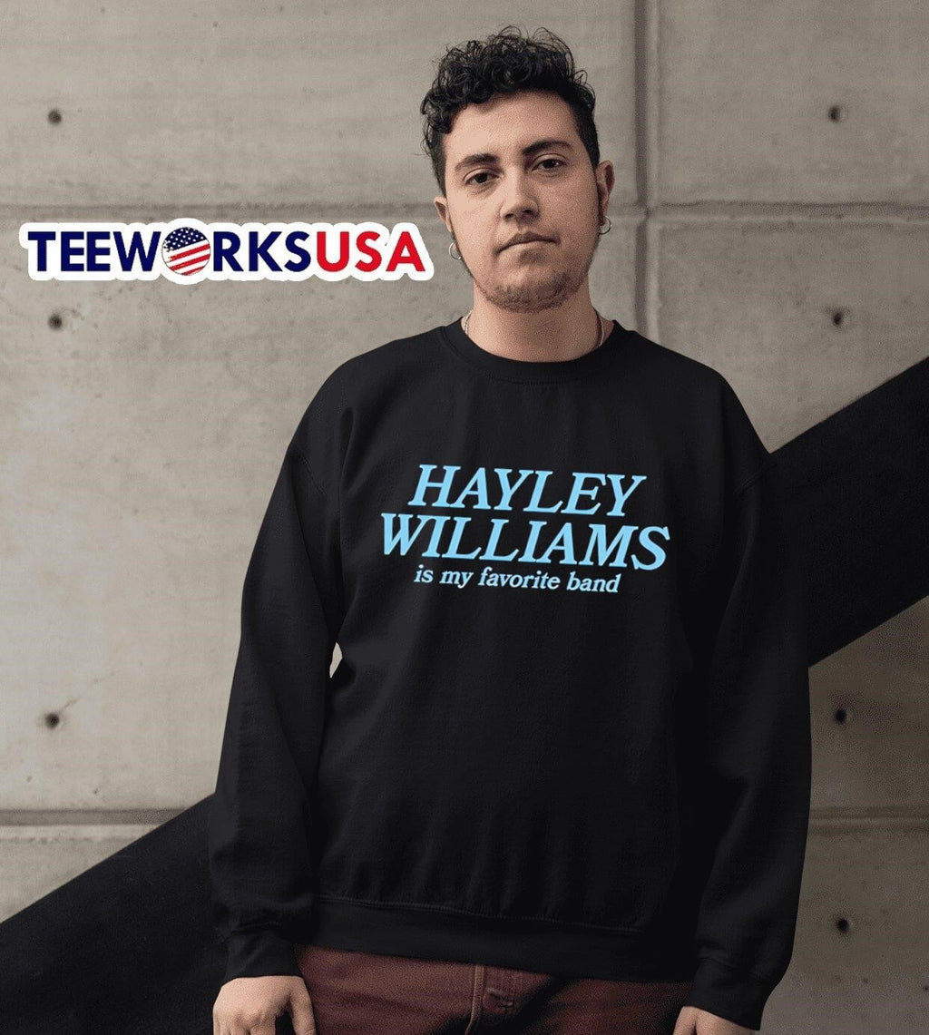 Hayley Williams My Favorite Band - Adult & Kids T-Shirts, Sweatshirts & Hoodies apparel design preview 6