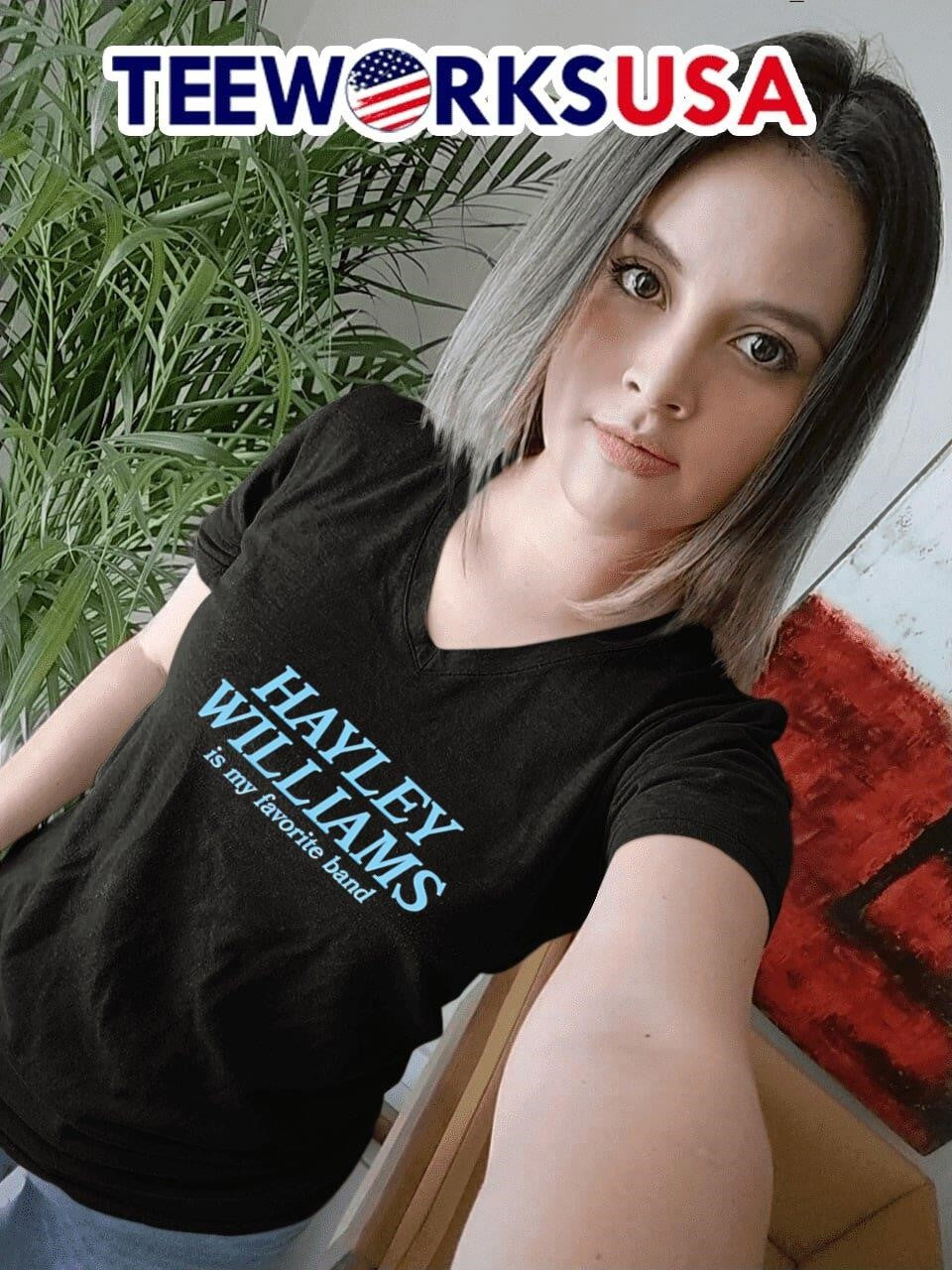 Hayley Williams My Favorite Band - Adult & Kids T-Shirts, Sweatshirts & Hoodies apparel design preview 7